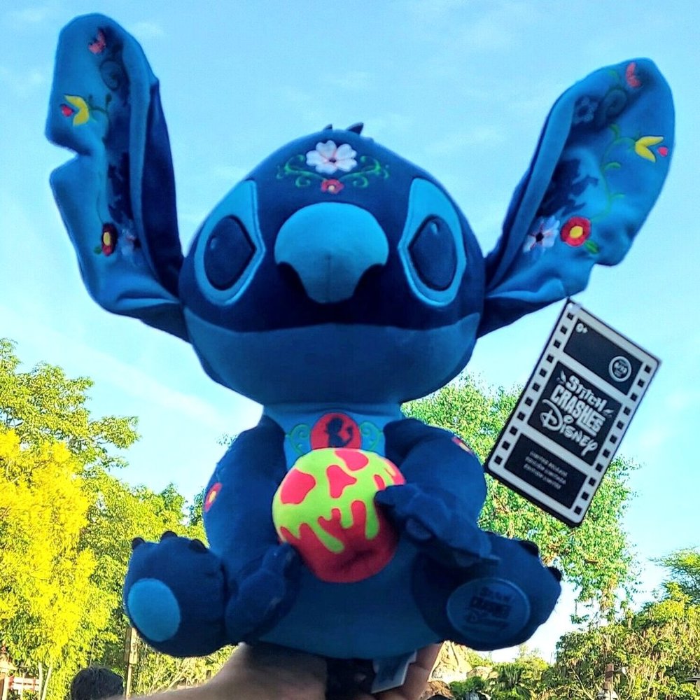 NEW Stitch Crashes Disney Snow White Plush